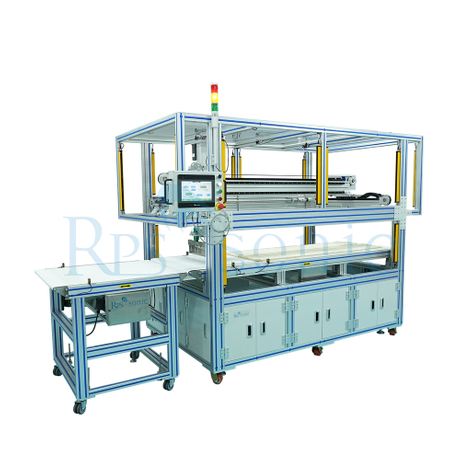 超聲波食品切割機帶傳送帶切面包機