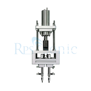 双边封口超声波切割机配合滚轮分切对织物进行切割